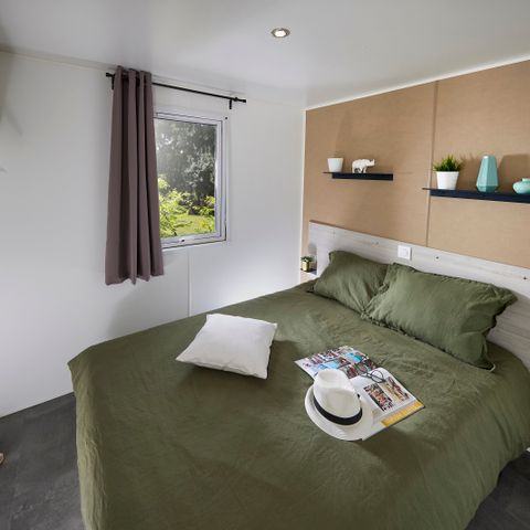 MOBILHOME 4 personnes - Premium 33m² - 2 chambres - terrasse couverte
