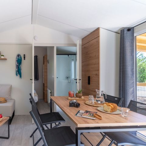 MOBILHOME 4 personnes - Cottage Privilège TV LV - 2 chambres - 4 personnes