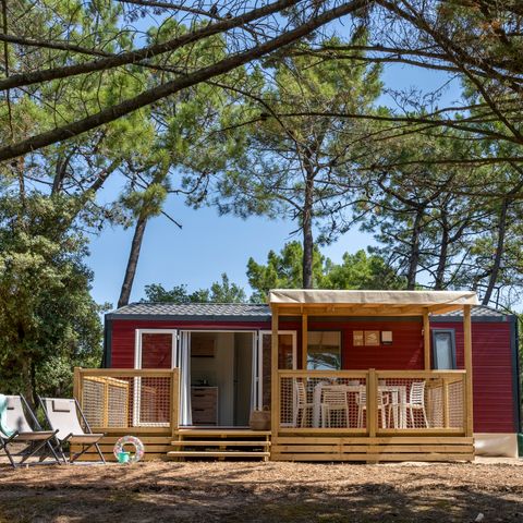 MOBILHOME 4 personnes - Cottage Privilège TV LV - 2 chambres - 4 personnes