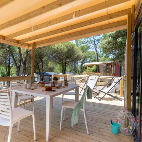 MOBILHOME 4 personnes - Cottage Privilège TV LV - 2 chambres - 4 personnes