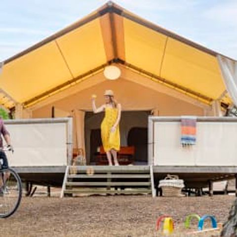 TENTE TOILE ET BOIS 4 personnes - Lodge 4p 2ch ***
