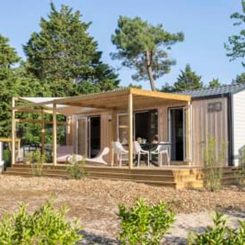 MOBILHOME 4 personnes - Cottage Pêcheries 4p 2ch 2SDB PREMIUM