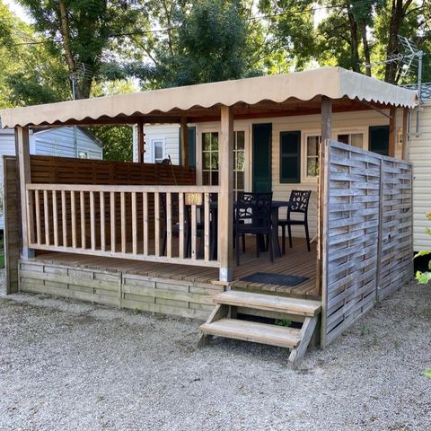 MOBILHOME 4 personnes - Mobil-home Confort - 2 chambres - PMR – adapté pour personnes à mobilité réduite