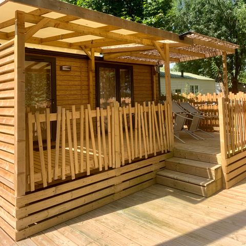 MOBILHOME 4 personnes - Mobil-Home Premium 2 chambres avec Jaccuzi