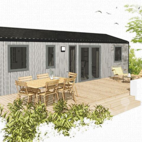 MOBILHOME 8 personnes - Loisir 3 chambres 33m²