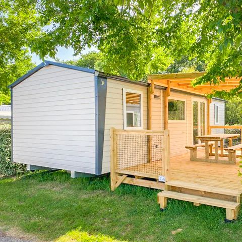 MOBILHOME 6 personnes - Mobil Home 2 ch 4/6 pers Terrasse semi-couverte TV