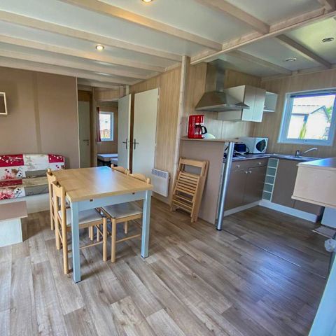 MOBILHOME 6 personnes - Mobil Home 3 chambres 6 pers Terrasse semi-couverte TV