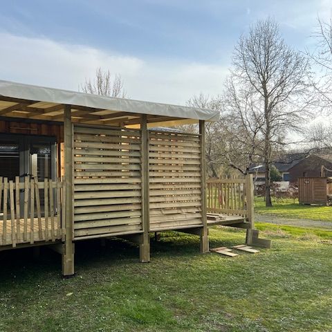 MOBILHOME 4 personnes - Cabane 4 pers clim 2025 2 ch