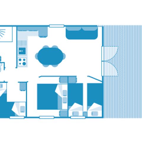 CHALET 6 personnes - Chalet CASANE 6p 3ch PREMIUM