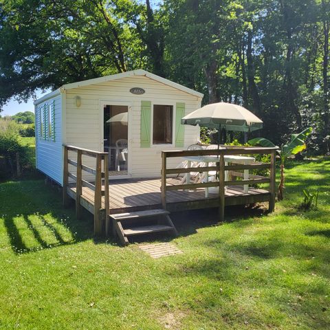 MOBILHOME 2 personnes - 18 m² - 1 chambre (Pour un couple)
