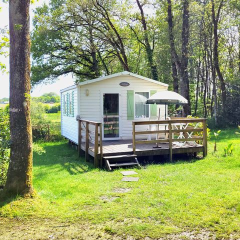 MOBILHOME 2 personnes - 18 m² - 1 chambre (Pour un couple)