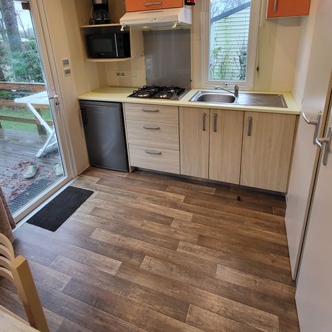 MOBILHOME 2 personnes - 18 m² - 1 chambre (Pour un couple)