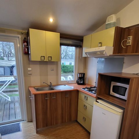 MOBILHOME 4 personnes - 25 m² - 2 chambres (2 adultes max / ou familles)