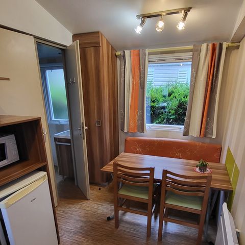 MOBILHOME 4 personnes - 25 m² - 2 chambres (2 adultes max / ou familles)