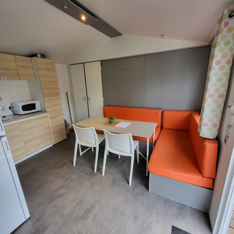 MOBILHOME 5 personnes - Ohara - 29 m² - 2 chambres (2 adultes max / ou familles)