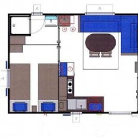 MOBILHOME 5 personnes