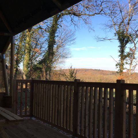 Tente en toile et en bois 6 personnes - SAFARI COTTAGE INSOLITE PREMIUM