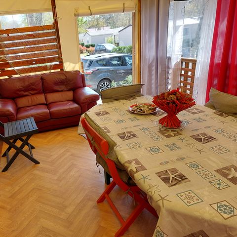 MOBILHOME 4 personnes - Particulier sur le camping