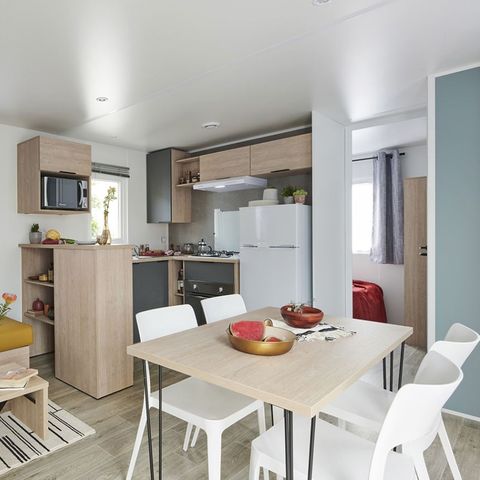 MOBILHOME 6 personnes - LUXE 3 CHAMBRES - CLIM + TV