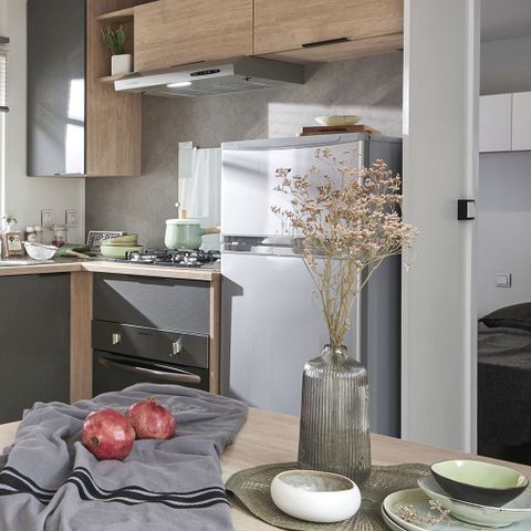 MOBILHOME 6 personnes - GRAND CONFORT 3 chambres - CLIM + TV