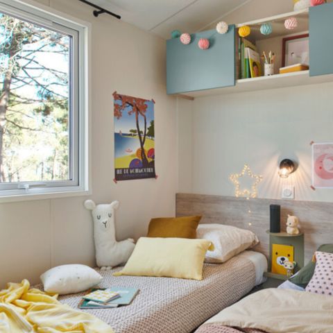 MOBILHOME 6 personnes -  Mobil-home Select TV LV Plancha - 3 chambres - 6 personnes