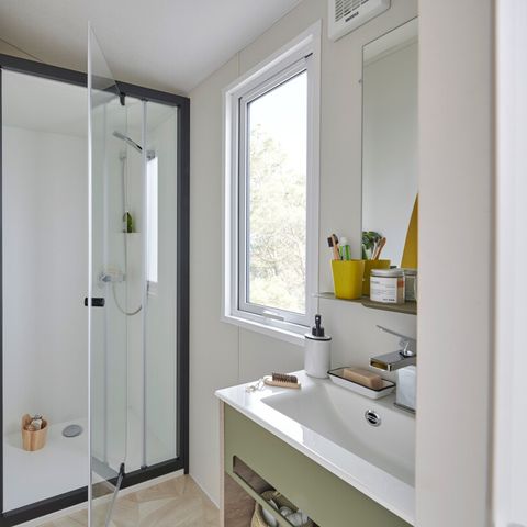 MOBILHOME 6 personnes -  Mobil-home Select TV LV Plancha - 3 chambres - 6 personnes