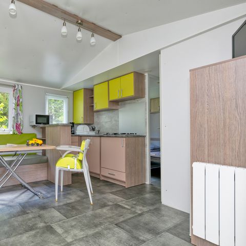 MOBILHOME 6 personnes - Mobil-Home Confort Genêt - 3 ch. - TV