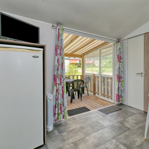 MOBILHOME 6 personnes - Mobil-Home Confort Genêt - 3 ch. - TV