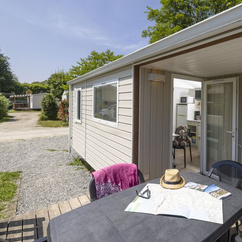 MOBILHOME 4 personnes - Mobil-Home Confort Hortensia - 2 ch. - TV