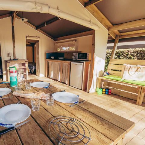 TENTE 4 personnes - Free Flower Standard 30m² 2 chambres - sans sanitaire