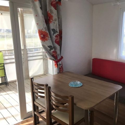 MOBILHOME 2 personnes - Mobil-home NEPTUNE Standard 25m² - 1 chambre + terrasse couverte 9m²