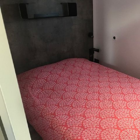 MOBILHOME 4 personnes - Mobil-home Confort VENUS 22m² - 2 chambres + terrasse semi couverte 9m²