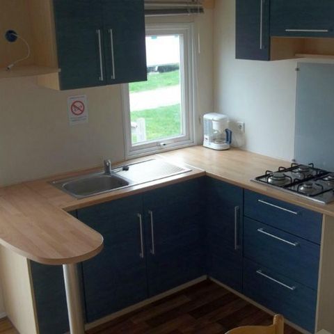 MOBILHOME 5 personnes - Mobil-home Standard MERCURE 27m² - 2 chambres + terrasse semi-couverte 11m²