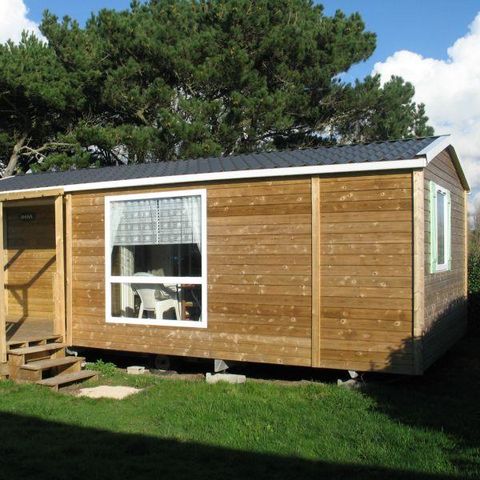 MOBILHOME 4 personnes - Mobil-home Standard LOGGIA 25m² - 2 chambres + terrasse couverte 9m²