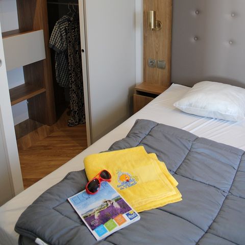 MOBILHOME 4 personnes - Mobil home Premium HORIZON 40m² - 2 chambres + terrasse semi-couverte 15m²  - Vue mer