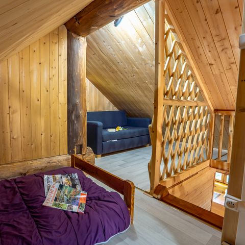 CHALET 6 personnes - En Rondins Ballon d'Alsace 5/6 personnes