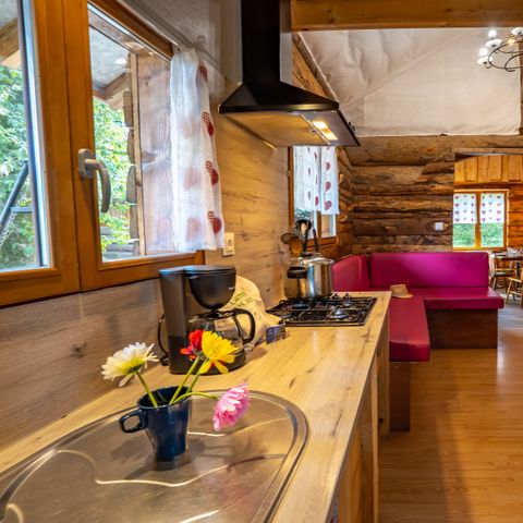 CHALET 10 personnes - En Rondins Grand Ballon 10 personnes