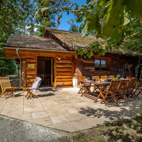 CHALET 10 personnes - En Rondins Grand Ballon 10 personnes