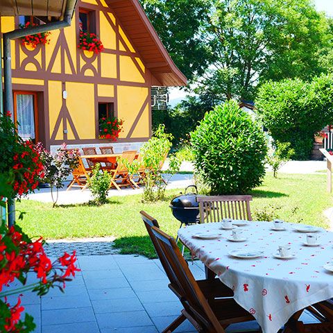 CHALET 6 personnes - Chalet Alsacien 6 pers