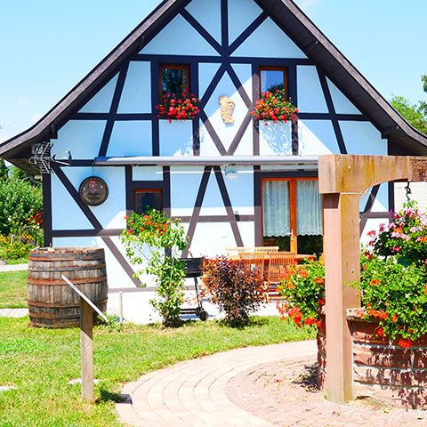 CHALET 8 personnes - Chalet Alsacien 8 pers