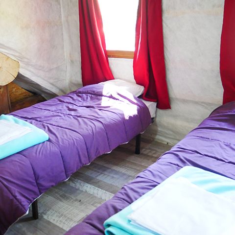 CHALET 5 personnes - Chalet en rondins Petit 5 pers