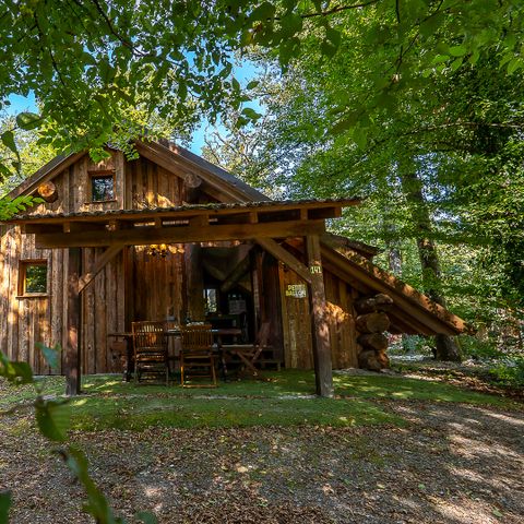 CHALET 5 personnes - Chalet en rondins Petit 5 pers