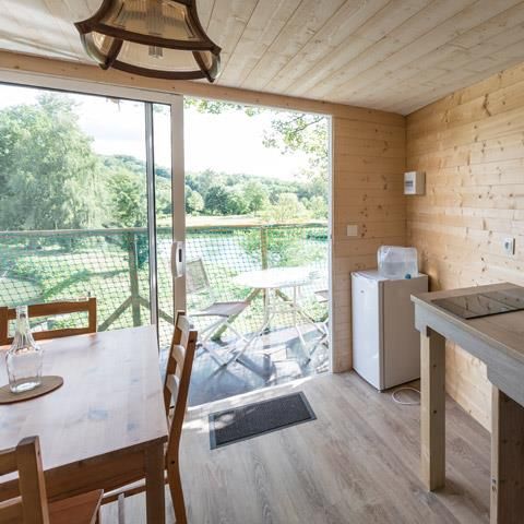 HÉBERGEMENT INSOLITE 4 personnes - Cabane Suspendue Robin des Bois 4 pers