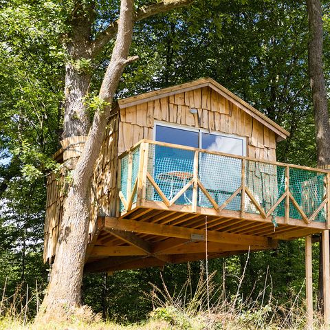 HÉBERGEMENT INSOLITE 4 personnes - Cabane Suspendue Robin des Bois 4 pers