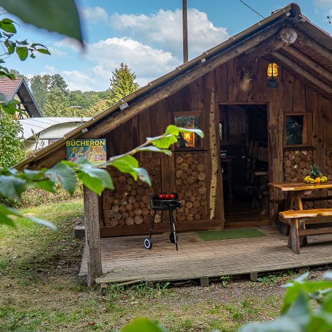 HÉBERGEMENT INSOLITE 6 personnes - Cabane Bûcheron 6 pers