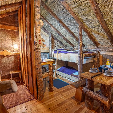 Insolite 6 personnes - Cabane Bûcheron 6 pers