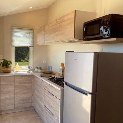 MOBILHOME 2 personnes - PRIVILEGE - RUBINETTE - 1 chambre - SAMEDI