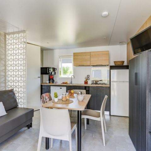 MOBILHOME 6 personnes - Prestige Bora - Piéton - 4/6Pers 2Ch 2Sde 32m2