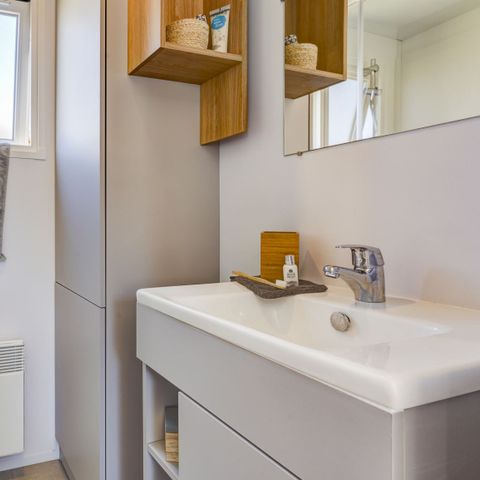 MOBILHOME 6 personnes - Prestige Bora - Piéton - 4/6Pers 2Ch 2Sde 32m2