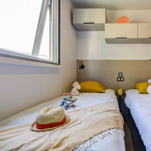MOBILHOME 8 personnes - Prestige Cabellou - Piéton - 6/8P 3Ch 2Sde 40m2